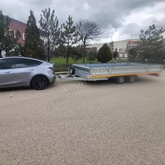 Açık Kasa 2 Dingilli Römork resim 2