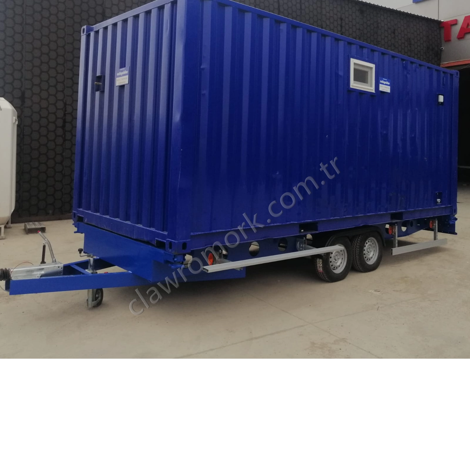 Konteyner Trafo Taşıma Römorku