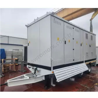 Konteyner Trafo Taşıma Römorku resim 5