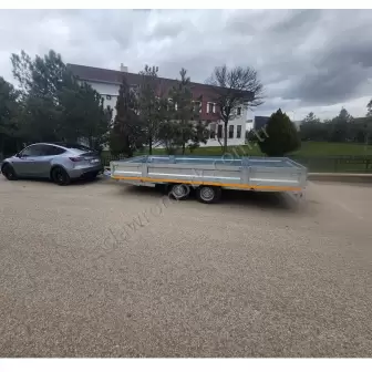 Açık Kasa 2 Dingilli Römork resim 1