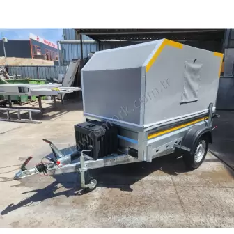 Kapalı Kasa Römork resim 3